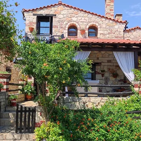 Artemis Stone House Villa Psakoudia Exterior photo